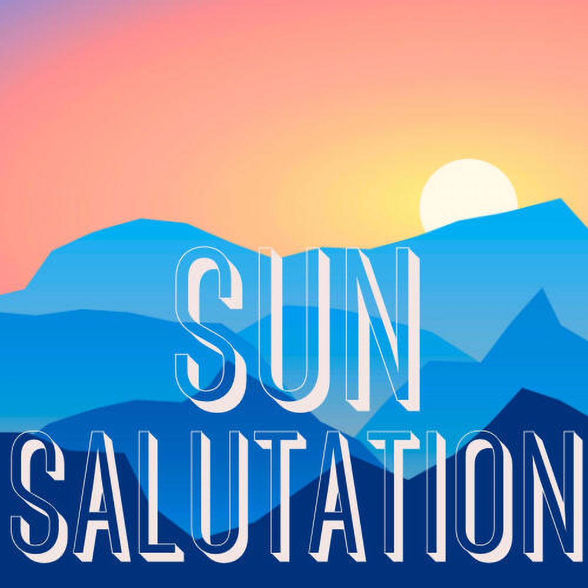 Sun Salutation (Canvas Series)